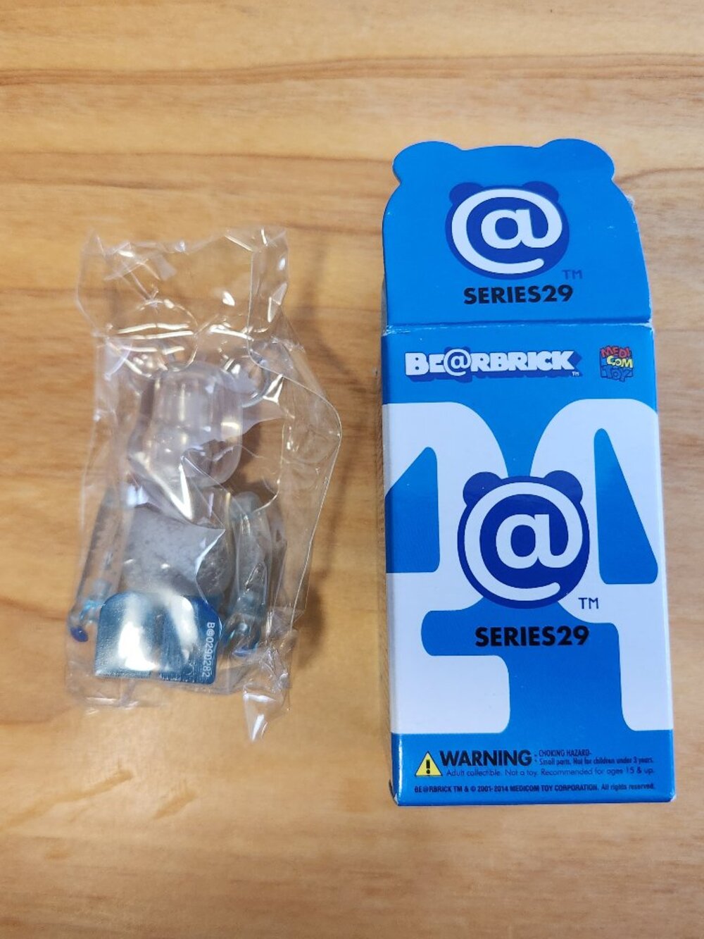 BE@RBRICK Series 29 100% Jellybean Clear